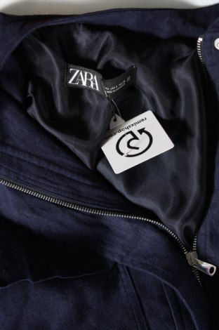 Γυναικείο μπουφάν Zara, Μέγεθος S, Χρώμα Μπλέ, Τιμή 34,99 €