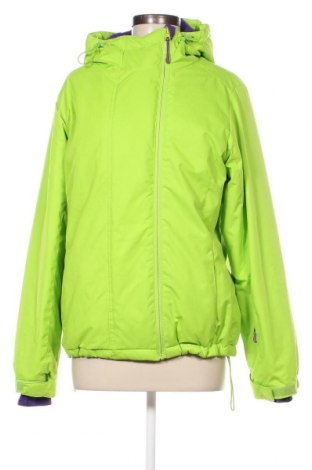 Дамско яке за зимни спортове Janina, Размер L, Цвят Зелен, Цена 41,28 лв.