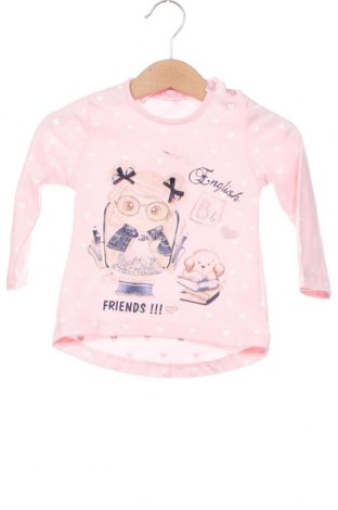 Παιδική μπλούζα, Μέγεθος 9-12m/ 74-80 εκ., Χρώμα Ρόζ , Τιμή 6,14 €