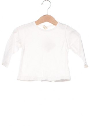 Παιδική μπλούζα, Μέγεθος 9-12m/ 74-80 εκ., Χρώμα Λευκό, Τιμή 3,68 €