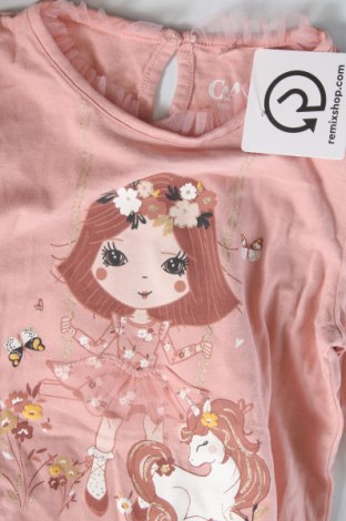 Детска блуза C&A, Размер 5-6y/ 116-122 см, Цвят Розов, Цена 5,98 лв.