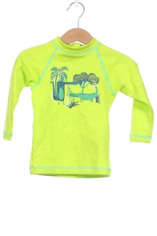 Детска блуза Decathlon, Размер 18-24m/ 86-98 см, Цвят Зелен, Цена 6,16 лв.