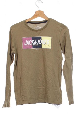 Bluză pentru copii Jack & Jones, Mărime 12-13y/ 158-164 cm, Culoare Verde, Preț 19,54 Lei