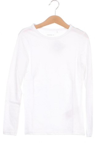 Детска блуза Name It, Размер 6-7y/ 122-128 см, Цвят Бял, Цена 20,40 лв.