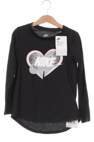 Kinder Shirt Nike, Größe 4-5y/ 110-116 cm, Farbe Schwarz, Preis 16,42 €
