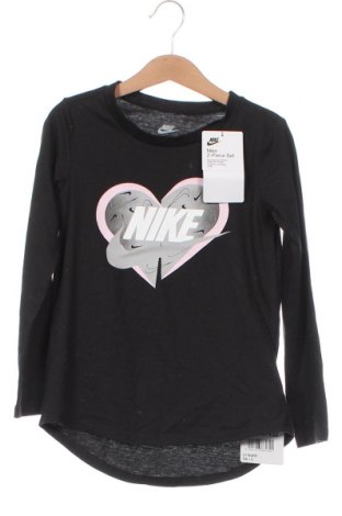 Παιδική μπλούζα Nike, Μέγεθος 4-5y/ 110-116 εκ., Χρώμα Μαύρο, Τιμή 17,68 €