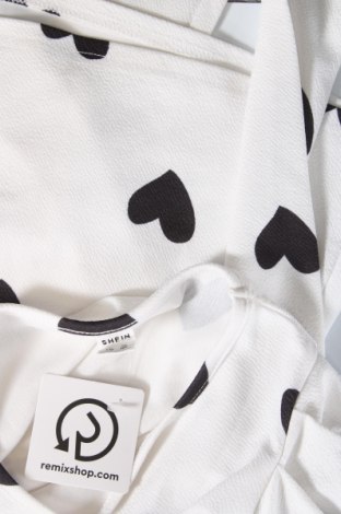 Детска блуза SHEIN, Размер 9-10y/ 140-146 см, Цвят Бял, Цена 15,60 лв.