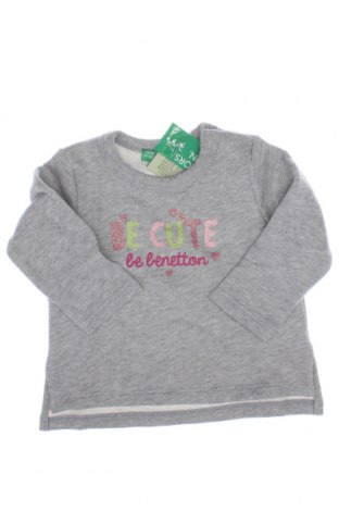 Kinder Shirt United Colors Of Benetton, Größe 3-6m/ 62-68 cm, Farbe Grau, Preis € 13,15