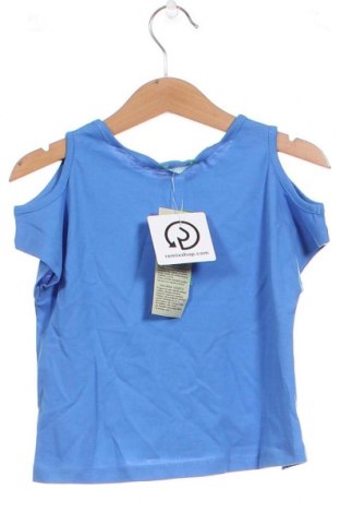 Dziecięca bluzka United Colors Of Benetton, Rozmiar 18-24m/ 86-98 cm, Kolor Niebieski, Cena 33,99 zł
