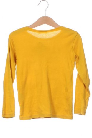 Παιδική μπλούζα United Colors Of Benetton, Μέγεθος 3-4y/ 104-110 εκ., Χρώμα Κίτρινο, Τιμή 5,61 €