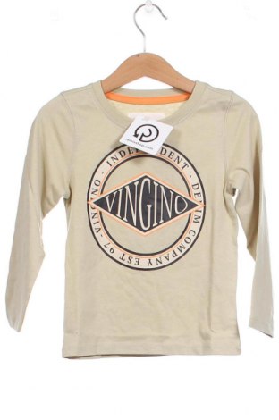 Kinder Shirt Vingino, Größe 18-24m/ 86-98 cm, Farbe Beige, Preis € 7,89