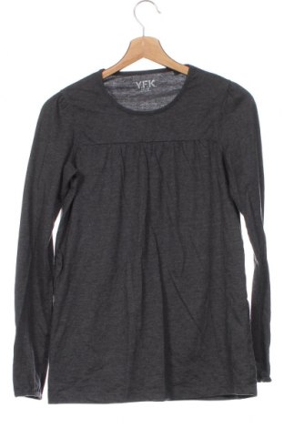 Kinder Shirt Y.F.K., Größe 12-13y/ 158-164 cm, Farbe Grau, Preis 3,14 €