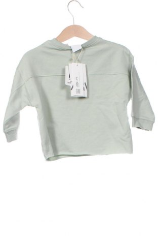Детска блуза Zara, Размер 9-12m/ 74-80 см, Цвят Зелен, Цена 30,00 лв.