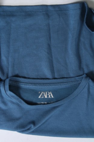 Детска блуза Zara, Размер 13-14y/ 164-168 см, Цвят Син, Цена 6,98 лв.