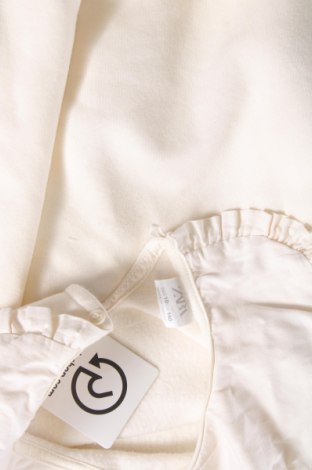Детска блуза Zara, Размер 9-10y/ 140-146 см, Цвят Бежов, Цена 8,04 лв.