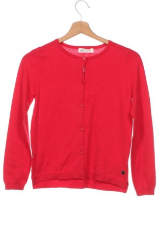 Kinder Strickjacke H&M, Größe 8-9y/ 134-140 cm, Farbe Rot, Preis 4,91 €