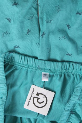Dětské pyžamo Okaidi, Velikost 13-14y/ 164-168 cm, Barva Zelená, Cena  406,00 Kč