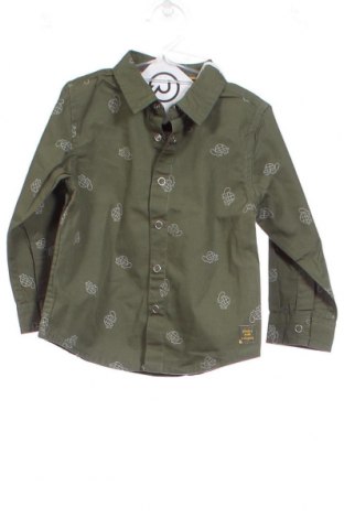 Детска риза, Размер 9-12m/ 74-80 см, Цвят Зелен, Цена 10,70 лв.