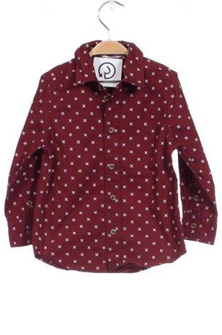 Παιδικό πουκάμισο Bpc Bonprix Collection, Μέγεθος 18-24m/ 86-98 εκ., Χρώμα Κόκκινο, Τιμή 6,76 €