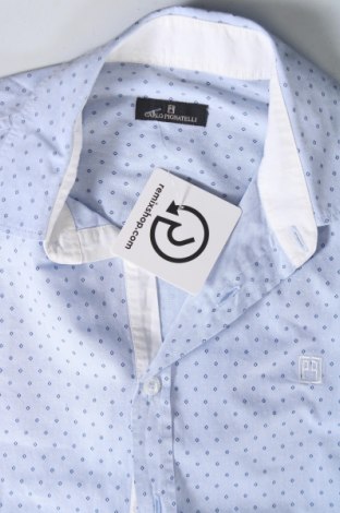 Παιδικό πουκάμισο Carlo Pignatelli, Μέγεθος 9-10y/ 140-146 εκ., Χρώμα Μπλέ, Τιμή 29,57 €