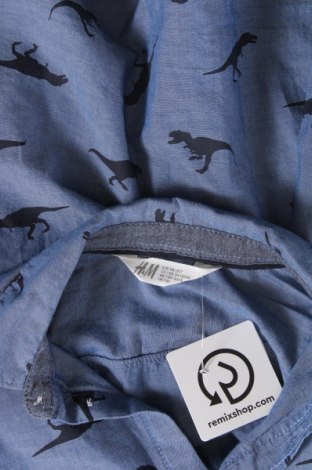 Dziecięca koszula H&M, Rozmiar 7-8y/ 128-134 cm, Kolor Niebieski, Cena 22,47 zł