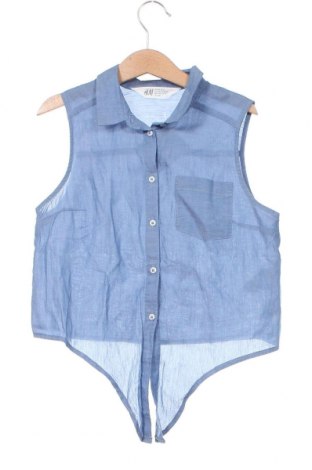 Παιδικό πουκάμισο H&M, Μέγεθος 9-10y/ 140-146 εκ., Χρώμα Μπλέ, Τιμή 3,60 €