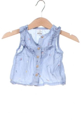 Детска риза LCW, Размер 2-3m/ 56-62 см, Цвят Син, Цена 6,48 лв.