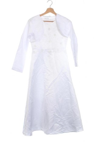 Kinderkleid, Größe 10-11y/ 146-152 cm, Farbe Weiß, Preis € 19,14