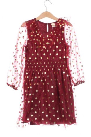 Dziecięca sukienka, Rozmiar 5-6y/ 116-122 cm, Kolor Czerwony, Cena 75,47 zł