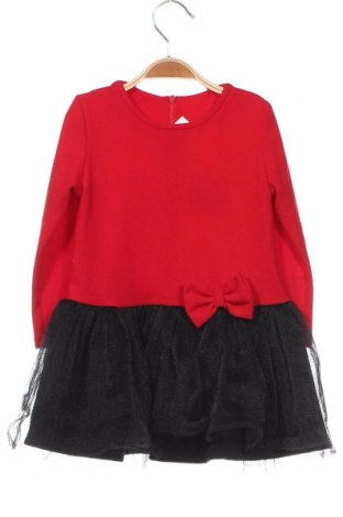 Детска рокля, Размер 18-24m/ 86-98 см, Цвят Червен, Цена 13,64 лв.