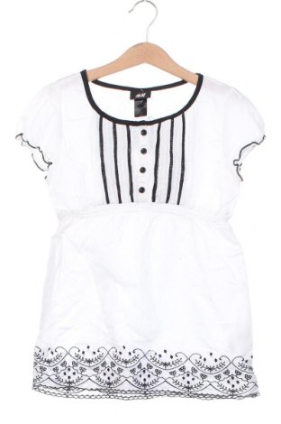 Детска рокля H&M, Размер 9-10y/ 140-146 см, Цвят Бял, Цена 14,40 лв.