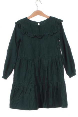Детска рокля H&M, Размер 5-6y/ 116-122 см, Цвят Зелен, Цена 11,48 лв.