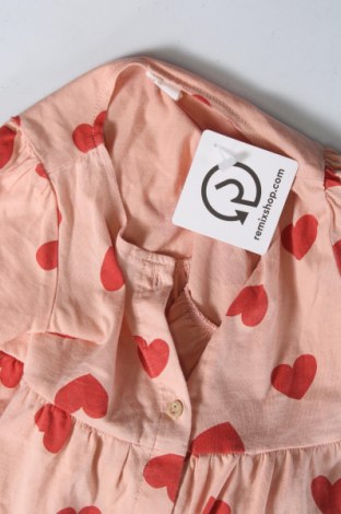 Детска рокля H&M, Размер 2-3y/ 98-104 см, Цвят Розов, Цена 12,96 лв.