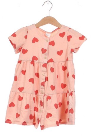 Детска рокля H&M, Размер 2-3y/ 98-104 см, Цвят Розов, Цена 13,68 лв.
