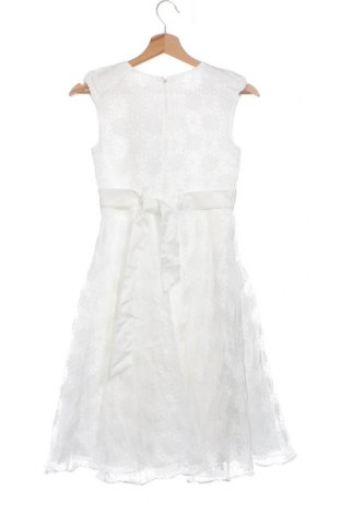 Dziecięca sukienka Happy Girls By Eisend, Rozmiar 8-9y/ 134-140 cm, Kolor Biały, Cena 158,86 zł