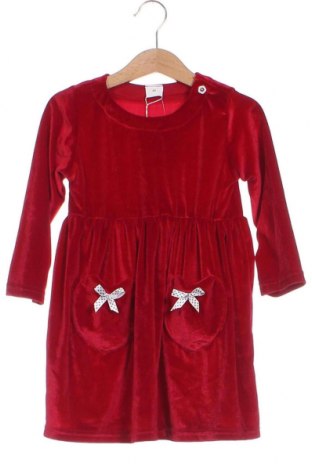 Детска рокля PatPat, Размер 2-3y/ 98-104 см, Цвят Червен, Цена 12,87 лв.