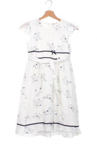 Детска рокля Topo, Размер 9-10y/ 140-146 см, Цвят Бял, Цена 14,08 лв.