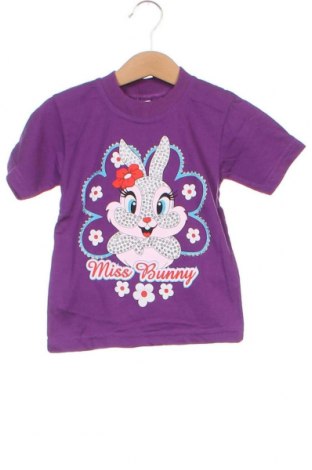 Dětské tričko , Velikost 2-3y/ 98-104 cm, Barva Fialová, Cena  78,00 Kč