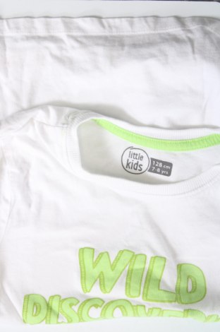 Kinder T-Shirt, Größe 6-7y/ 122-128 cm, Farbe Weiß, Preis € 3,50