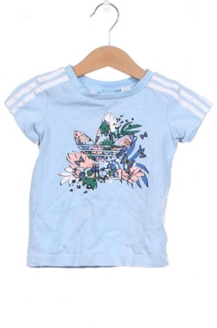 Детска тениска Adidas Originals, Размер 2-3m/ 56-62 см, Цвят Син, Цена 15,03 лв.