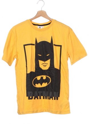 Παιδικό μπλουζάκι Batman, Μέγεθος 15-18y/ 170-176 εκ., Χρώμα Κίτρινο, Τιμή 10,59 €