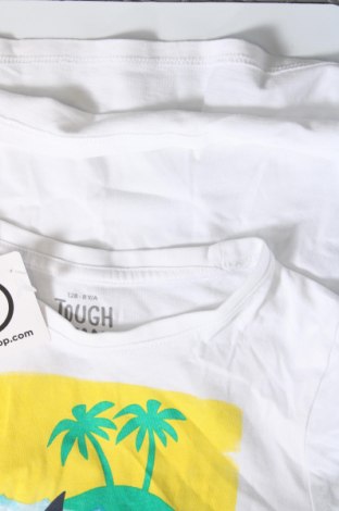 Dziecięcy T-shirt C&A, Rozmiar 7-8y/ 128-134 cm, Kolor Biały, Cena 27,03 zł