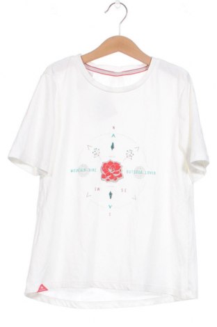 Dziecięcy T-shirt Decathlon, Rozmiar 10-11y/ 146-152 cm, Kolor Biały, Cena 15,73 zł