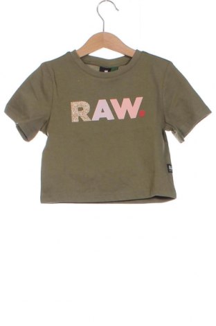 Παιδικό μπλουζάκι G-Star Raw, Μέγεθος 18-24m/ 86-98 εκ., Χρώμα Πράσινο, Τιμή 16,50 €