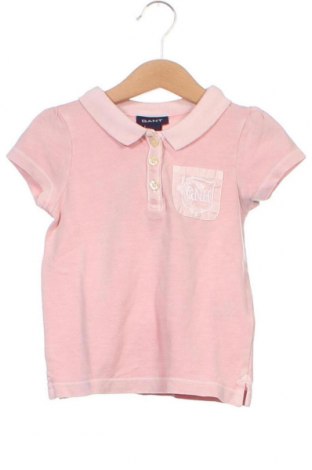 Dziecięcy T-shirt Gant, Rozmiar 2-3y/ 98-104 cm, Kolor Różowy, Cena 105,93 zł