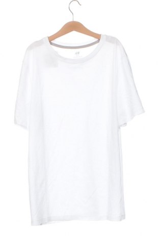 Детска тениска H&M, Размер 12-13y/ 158-164 см, Цвят Бял, Цена 6,80 лв.