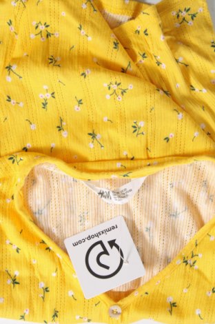 Kinder T-Shirt H&M, Größe 15-18y/ 170-176 cm, Farbe Gelb, Preis 5,01 €