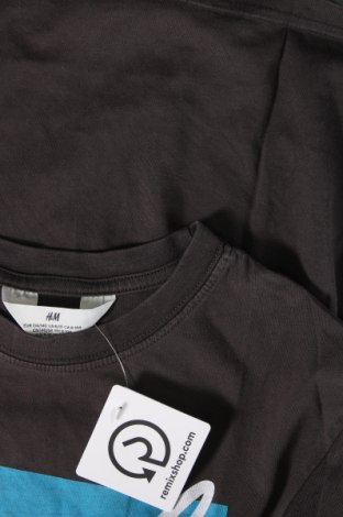 Детска тениска H&M, Размер 8-9y/ 134-140 см, Цвят Сив, Цена 11,73 лв.