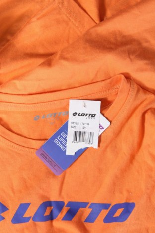 Kinder T-Shirt Lotto, Größe 11-12y/ 152-158 cm, Farbe Orange, Preis 13,07 €