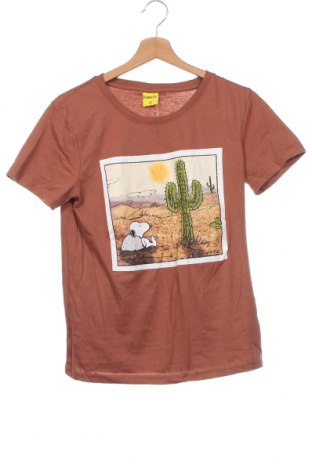 Детска тениска Pepco, Размер 15-18y/ 170-176 см, Цвят Кафяв, Цена 7,20 лв.